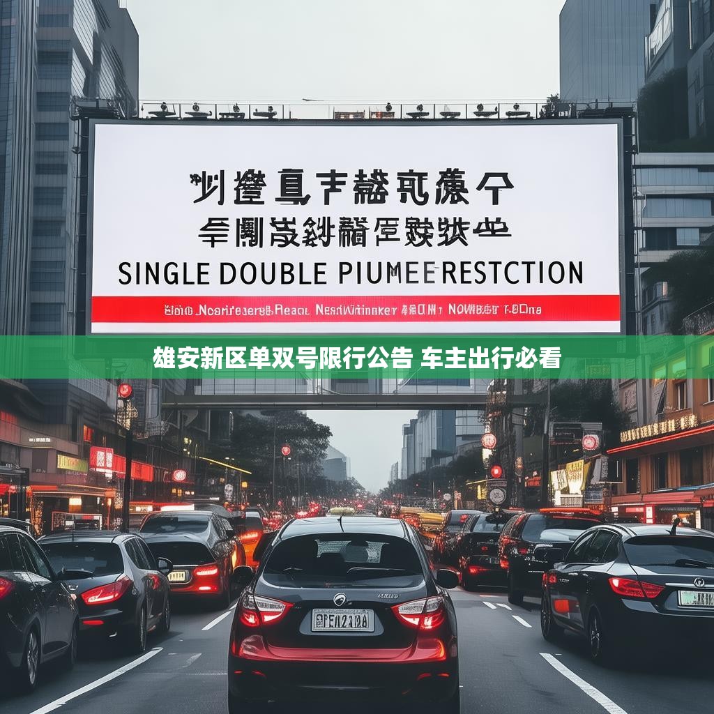 雄安新区单双号限行公告 车主出行必看 雄安新区单双号限行公告 车主出行必看
