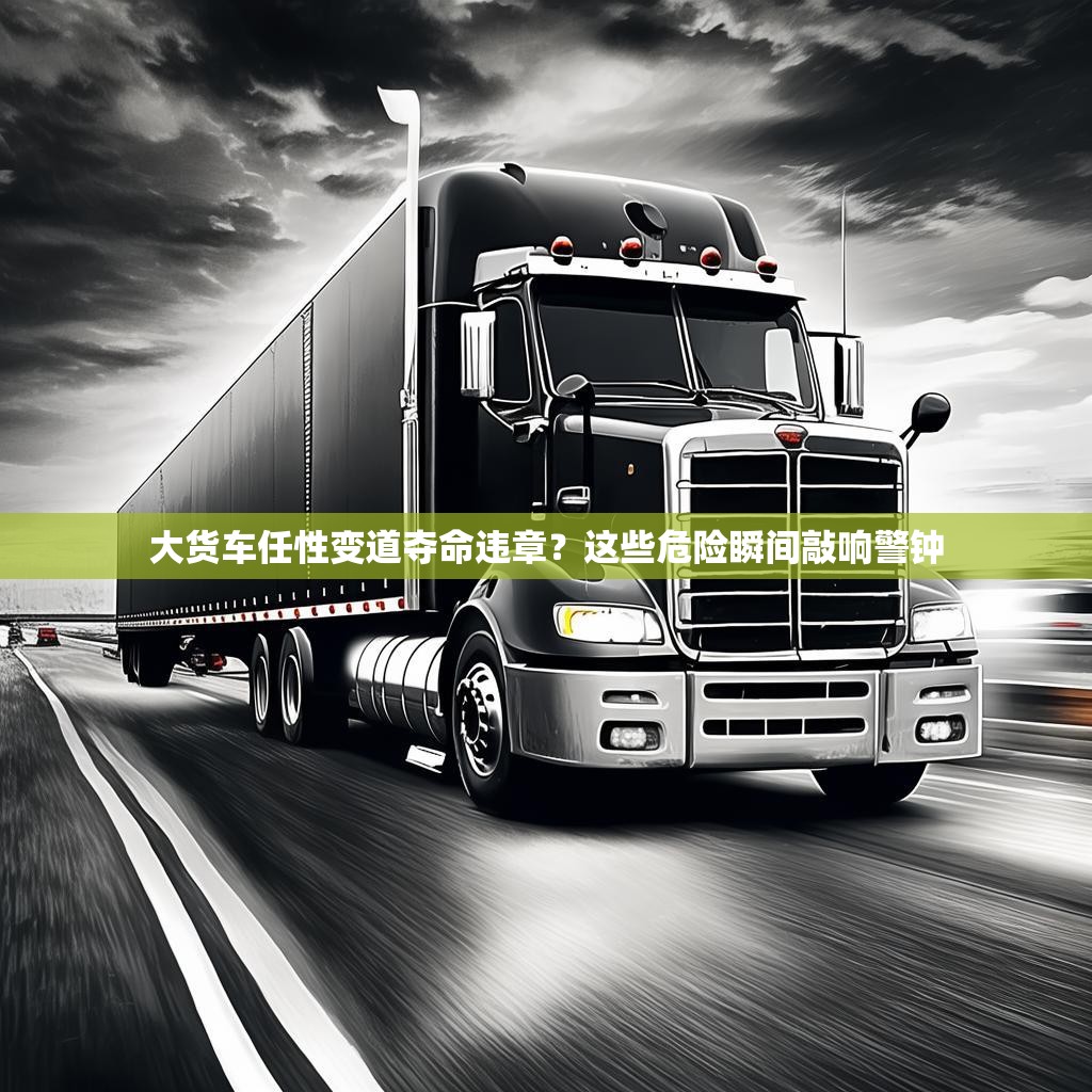 大货车任性变道夺命违章?这些危险瞬间敲响警钟 大货车任性变道夺命违章?这些危险瞬间敲响警钟