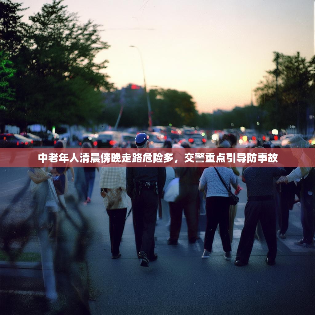 中老年人清晨傍晚走路危险多,交警重点引导防事故 中老年人清晨傍晚走路危险多,交警重点引导防事故